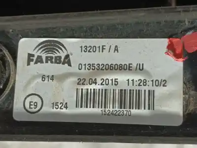 Second-hand car spare part left tailgate light for citroen nemo monospace 1.3 hdi 75 oem iam references 6350ev  13201fa