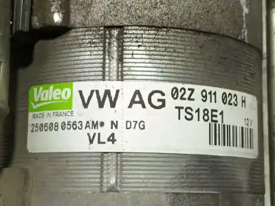 Gebrauchtes Autoersatzteil motor startet zum seat ibiza iv sc (6j1, 6p5) 1.9 tdi oem-iam-referenzen 02z911023hx  02z911023h