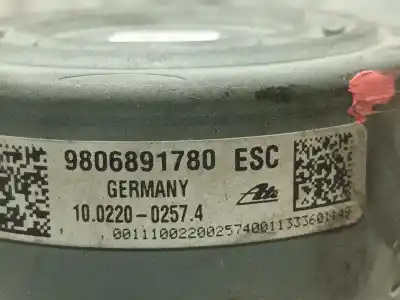 Peça sobressalente para automóvel em segunda mão abs por peugeot 208 access referências oem iam 1610134480  9806891780