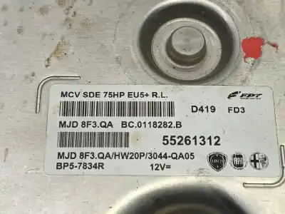 Second-hand car spare part ecu engine control for citroen nemo monospace 1.3 hdi 75 oem iam references 1611170880  55261312