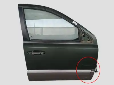 Автозапчасти б/у ДВЕРЬ ПЕРЕДНЯЯ ПРАВАЯ за KIA SORENTO I (JC)  ссылки OEM IAM 760043E111  