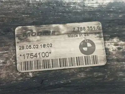 Peça sobressalente para automóvel em segunda mão intercooler por bmw serie 3 touring (e46) 3.0 24v turbodiesel cat referências oem iam 17517786351  77863510
