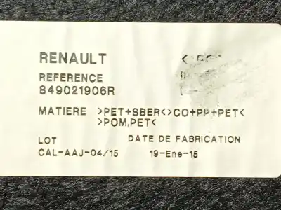 Автозапчасти б/у крышка багажника за renault megane iii fastback (bz0/1_, b3_) 1.2 tce (bz2b, bz11) ссылки oem iam 849021906r  