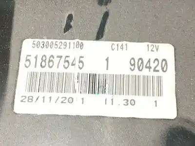 Автозапчастина б/у панель інструментів для fiat grande punto van (199_) 1.3 jtd multijet (199cxc1a) посилання на oem iam 51867545  503005291100