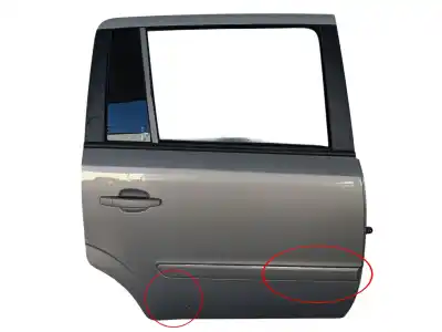 Peça sobressalente para automóvel em segunda mão porta do automóvel traseira direita por opel zafira / zafira family b (a05) 1.9 cdti (m75) referências oem iam 13203016