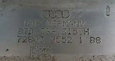Автозапчастина б/у передня вісь для audi a4 b8 (8k2) 2.0 tdi посилання на oem iam 8t0399315h  8t0399315h
