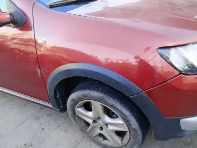 Peça sobressalente para automóvel em segunda mão guarda-lamas dianteiro direito por dacia sandero ii 1.5 dci referências oem iam 631005111r
