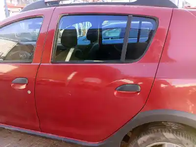 Peça sobressalente para automóvel em segunda mão porta do automóvel traseira esquerda por dacia sandero ii 1.5 dci referências oem iam 821017625r