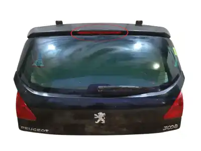 Tweedehands auto-onderdeel achterklep voor peugeot 3008 monospace (0u_) 1.6 hdi oem iam-referenties 8701ap