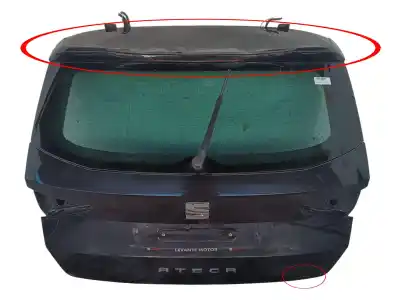 Автозапчасти б/у задняя дверь за seat ateca (kh7, khp) 1.5 tsi ссылки oem iam 575827023b