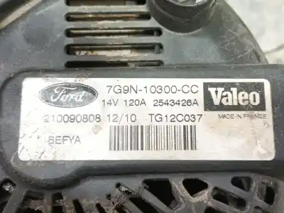 Автозапчастина б/у генератор для ford fiesta vi (cb1, ccn) 1.25 посилання на oem iam 2265722  7g9n10300cc