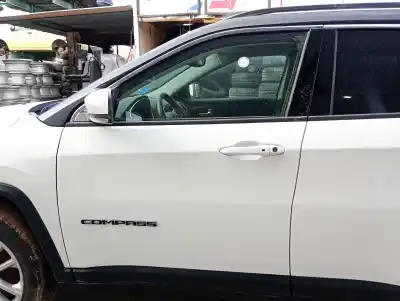 Автозапчастина б/у передні ліві двері для jeep-viasa compass (mp, m6, mv, m7) 1.3 посилання на oem iam 52243921  