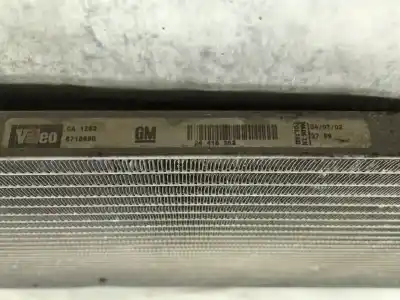 Second-hand car spare part air conditioning condenser / radiator for opel vectra c (z02) 2.0 dti 16v (f69) oem iam references 24418363  ca1263