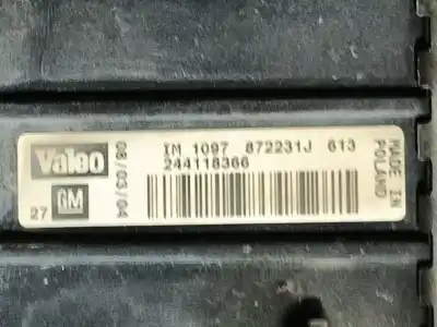 Second-hand car spare part intercooler for opel vectra c (z02) 2.0 dti 16v (f69) oem iam references 24418366  872231j