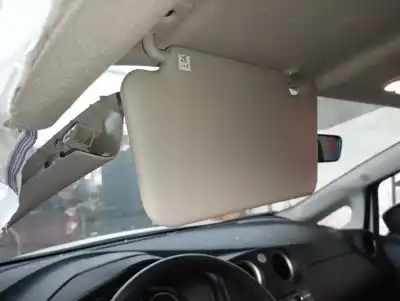 Peça sobressalente para automóvel em segunda mão pára-sol esquerdo por nissan note (e12) 1.5 dci referências oem iam 