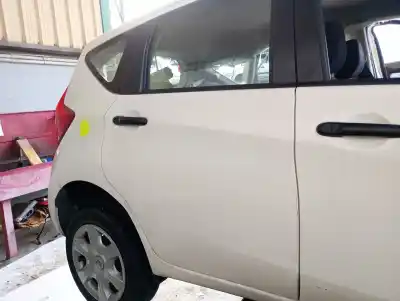 Peça sobressalente para automóvel em segunda mão porta do automóvel traseira direita por nissan note (e12) 1.5 dci referências oem iam h2a003vvma