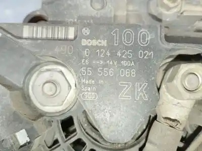 Автозапчастина б/у генератор для opel corsa c (x01) 1.2 (f08, f68) посилання на oem iam 9192825  0124425021