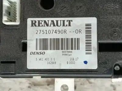 Second-hand car spare part heating / air conditioning control panel for renault master iii furgón (fv) 2.3 dci 130 fwd (fv0m, fv0y) oem iam references 275107490r  5w6140000