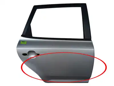 Second-hand car spare part rear right door for kia cee'd sw (ed) 1.6 oem iam references 770041h500