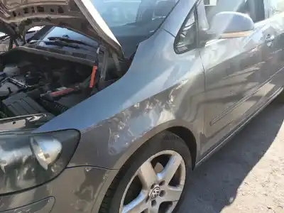 Peça sobressalente para automóvel em segunda mão guarda-lamas dianteiro esquerdo por volkswagen golf plus v (5m1, 521) 2.0 tdi 16v referências oem iam 5m0821021