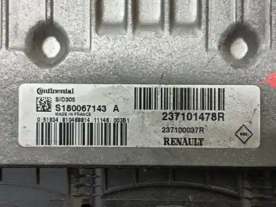 Автозапчасти б/у блок управления двигателем за renault fluence (l3_) 1.5 dci (l30d, l30l, l306, l33f, l33l, l33m, l33v, l33w) ссылки oem iam 237101478r  237100037r