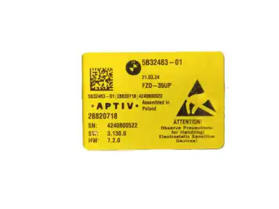 Автозапчастина б/у внутрішне світло для bmw x5 (g05, f95) 30 d mild-hybrid xdrive посилання на oem iam 6131946001  5b3248301