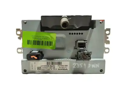 Second-hand car spare part multifunction display for volvo v40 fastback (525) d2 oem iam references 36001984  31357109