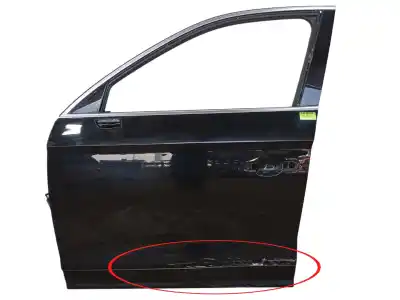 Peça sobressalente para automóvel em segunda mão porta da frente esquerda por audi q5 (fyb, fyg) 35 tdi quattro referências oem iam 80a831051pstl
