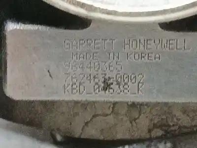 İkinci el araba yedek parçası turbosarj için chevrolet captiva (c100, c140) 2.0 d 4wd oem iam referansları 96440365  7624630002