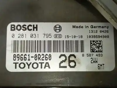 Автозапчасти б/у блок управления двигателем за toyota rav 4 iv (_a4_) 2.0 d (wwa42_) ссылки oem iam 896610r260  8966042u90