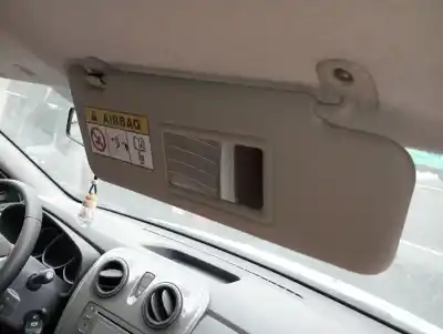 Peça sobressalente para automóvel em segunda mão para-sol direito por dacia sandero ii tce 90 (b8m1, b8ma) referências oem iam 964000837r