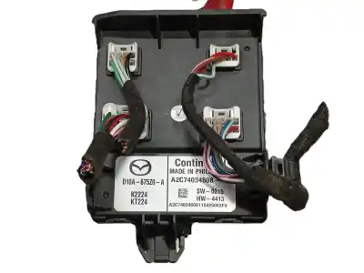 Автозапчастина б/у електронний модуль для mazda cx-3 (dk) 1.5 skyactiv-d (dk2ws) посилання на oem iam d10a675z0a