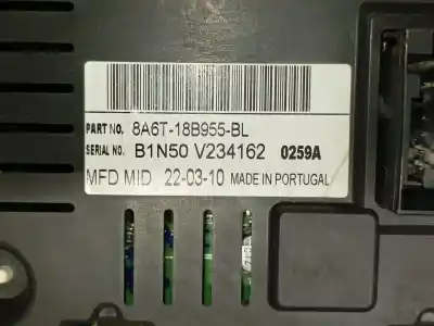 Автозапчастина б/у багатофункційний дисплей для ford fiesta vi (cb1, ccn) 1.25 посилання на oem iam 8a6t18b955bl  8a6t18b955bl