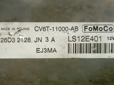 Автозапчастина б/у двигун запускається для ford fiesta vi (cb1, ccn) 1.0 ecoboost посилання на oem iam 1776538  cv6t11000ab
