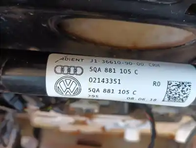 Second-hand car spare part left front seat for vw tiguan (ad1, ax1) 1.4 tsi oem iam references 5qa881105c  5qa881105c