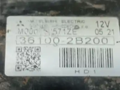 Peça sobressalente para automóvel em segunda mão motor de arranque por kia cee'd sw (ed) 1.6 referências oem iam 361002b200  m000t32571ze