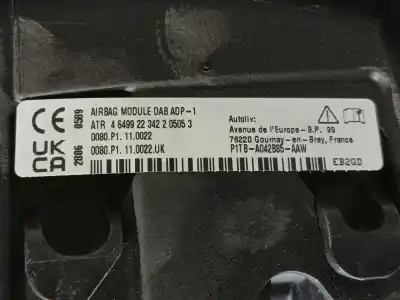 Автозапчасти б/у передняя левая подушка безопасности за ford puma (j2k, cf7) 1.0 ecoboost ссылки oem iam 2632463  p1tba042b85aaw