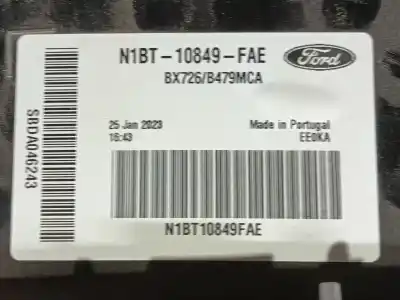 Автозапчасти б/у приборная доска за ford puma (j2k, cf7) 1.0 ecoboost ссылки oem iam 2761561  n1bt10849fae