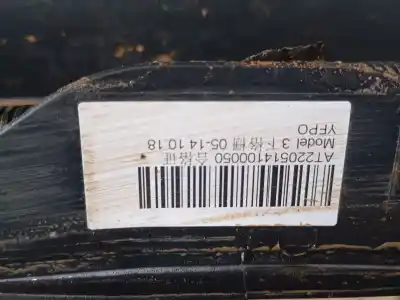 Автозапчастина б/у передній бампер для tesla model 3 (5yj3) ev awd посилання на oem iam 1519965scb  