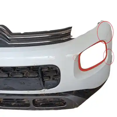 Автозапчастина б/у передній бампер для citroen c3 aircross ii (2r_, 2c_) 1.6 bluehdi 120 (2cbhzh) посилання на oem iam 1637768180  01823181x