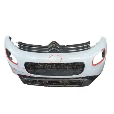 Автозапчастина б/у передній бампер для citroen c3 aircross ii (2r_, 2c_) 1.6 bluehdi 120 (2cbhzh) посилання на oem iam 1637768180