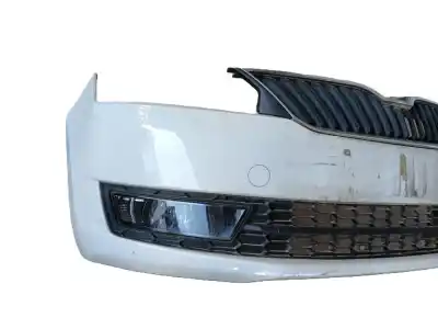 Автозапчастина б/у передній бампер для skoda rapid spaceback (nh1) 1.6 tdi посилання на oem iam 5ja807221b  