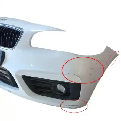 Автозапчастина б/у передній бампер для bmw 2 active tourer (f45) 218 d посилання на oem iam 51117407680  7347015