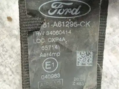 Автозапчасти б/у передний левый ремень безопасности за ford fiesta vi (cb1, ccn) 1.4 tdci ссылки oem iam 2038393  6v51a61295ck