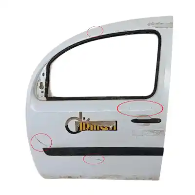 Автозапчасти б/у ЛЕВАЯ ПЕРЕДНЯЯ ДВЕРЬ за RENAULT KANGOO EXPRESS (FW0/1_)  ссылки OEM IAM 801015880R  