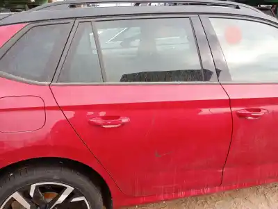 Peça sobressalente para automóvel em segunda mão porta do automóvel traseira direita por skoda kamiq (nw4) 1.5 tsi referências oem iam 