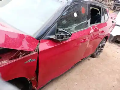 Peça sobressalente para automóvel em segunda mão porta da frente esquerda por skoda kamiq (nw4) 1.5 tsi referências oem iam 
