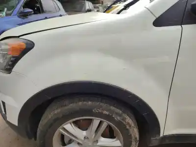 Автозапчасти б/у левое переднее крыло за ssangyong korando (ck) 2.0 e-xdi ссылки oem iam 