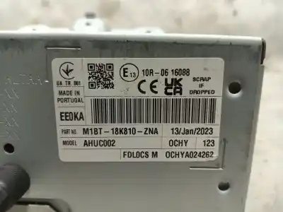 Second-hand car spare part audio system / radio cd for ford puma (j2k, cf7) 1.0 ecoboost oem iam references 2620293  l1bt18b955fc