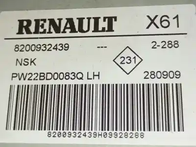 Автозапчастина б/у рульва колонка для renault kangoo / grand kangoo ii (kw0/1_) 1.5 dci 85 (kw0k, kw0l, kw0b) посилання на oem iam 7701070984  